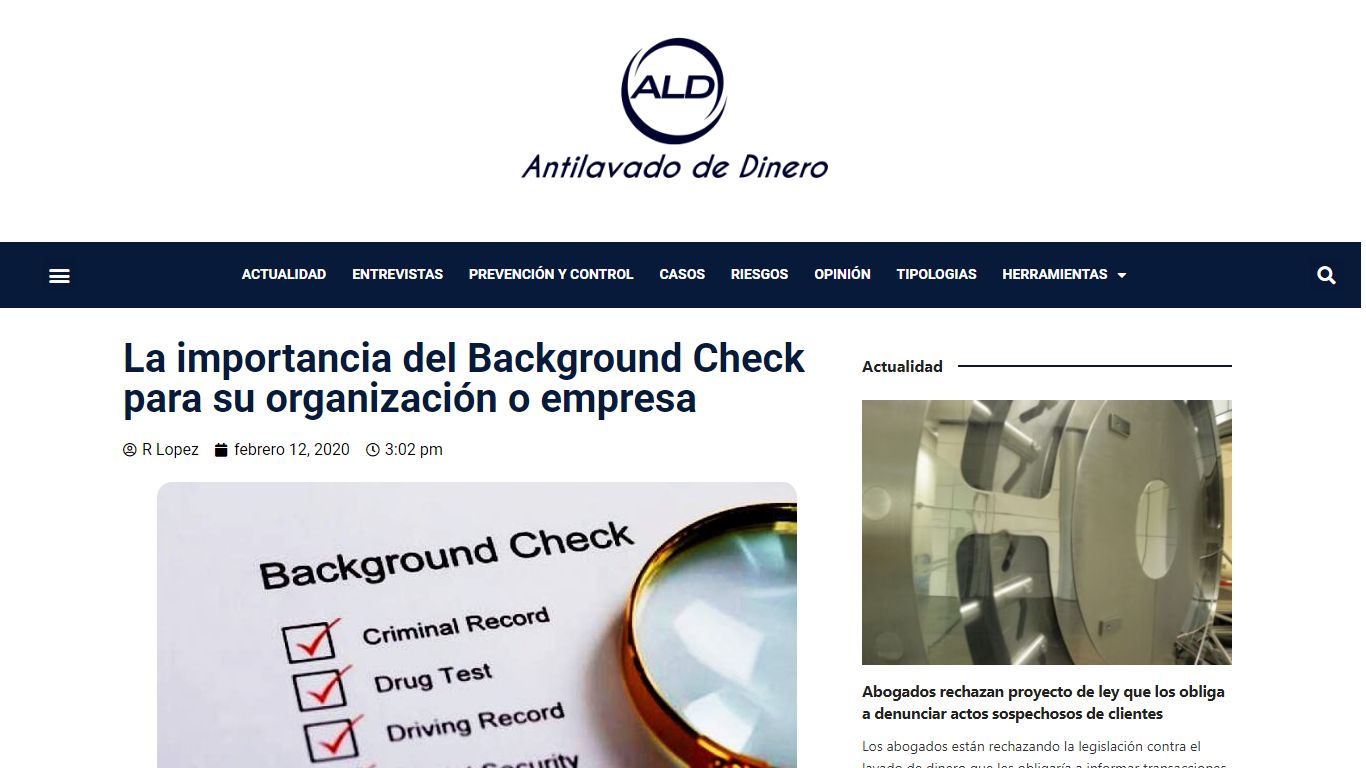 La importancia del Background Check para su organización o empresa